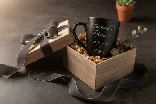 Personalisierte Tasse als Geschenk