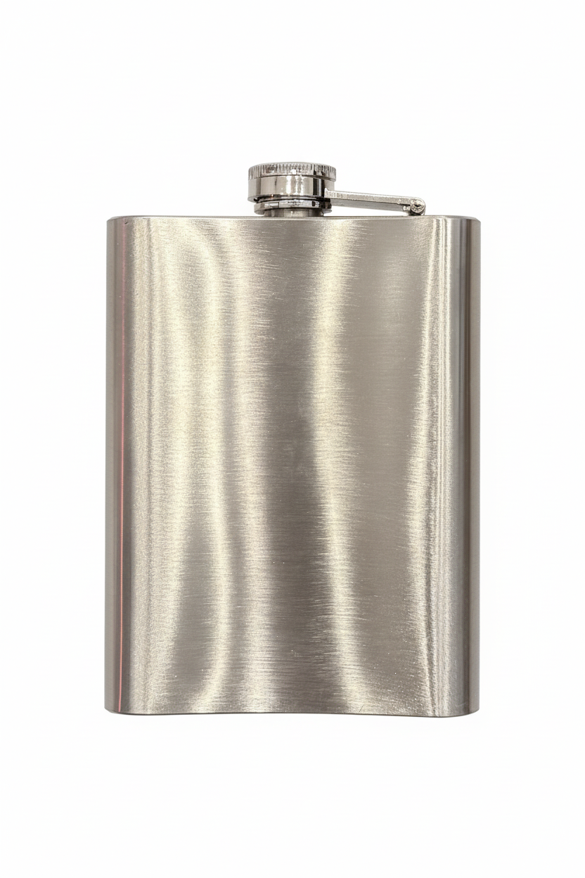 Edelstahl Flachmann Mockup 1