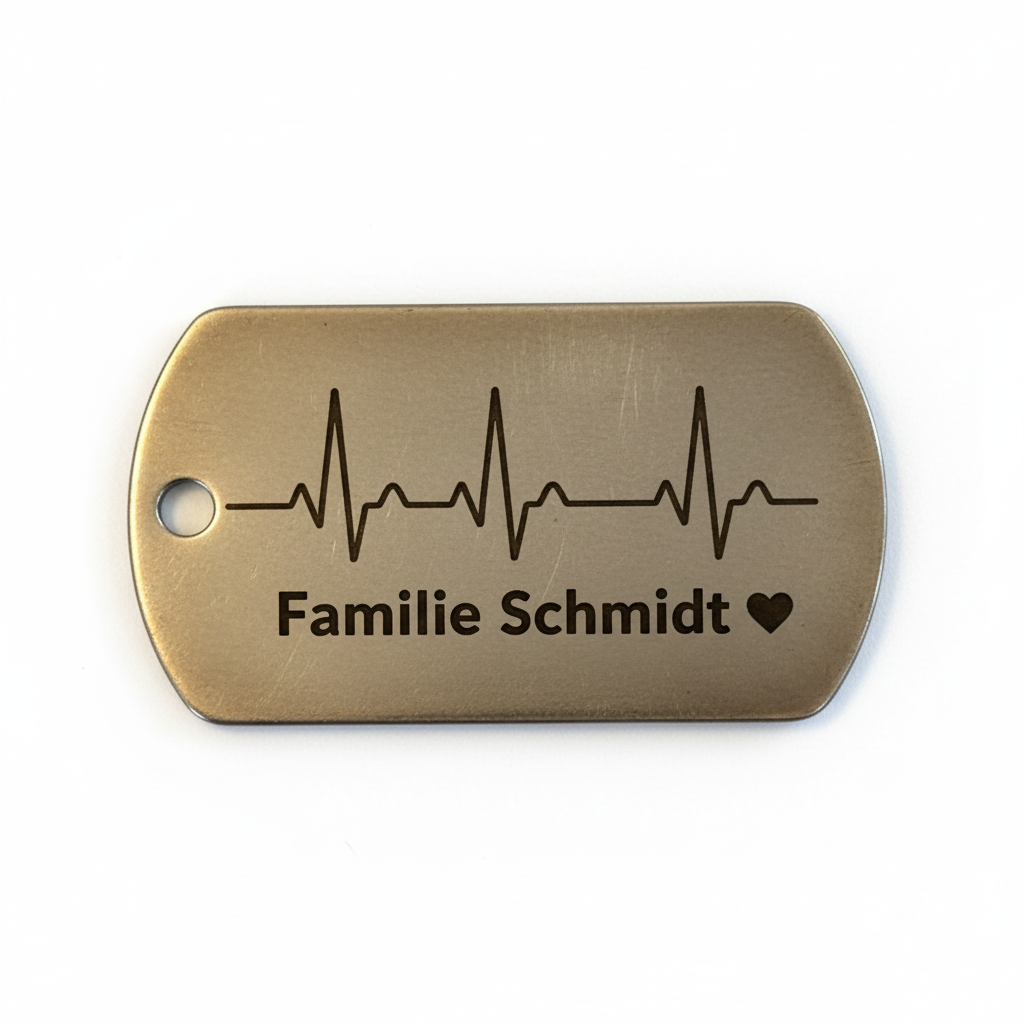 Familien Gravur