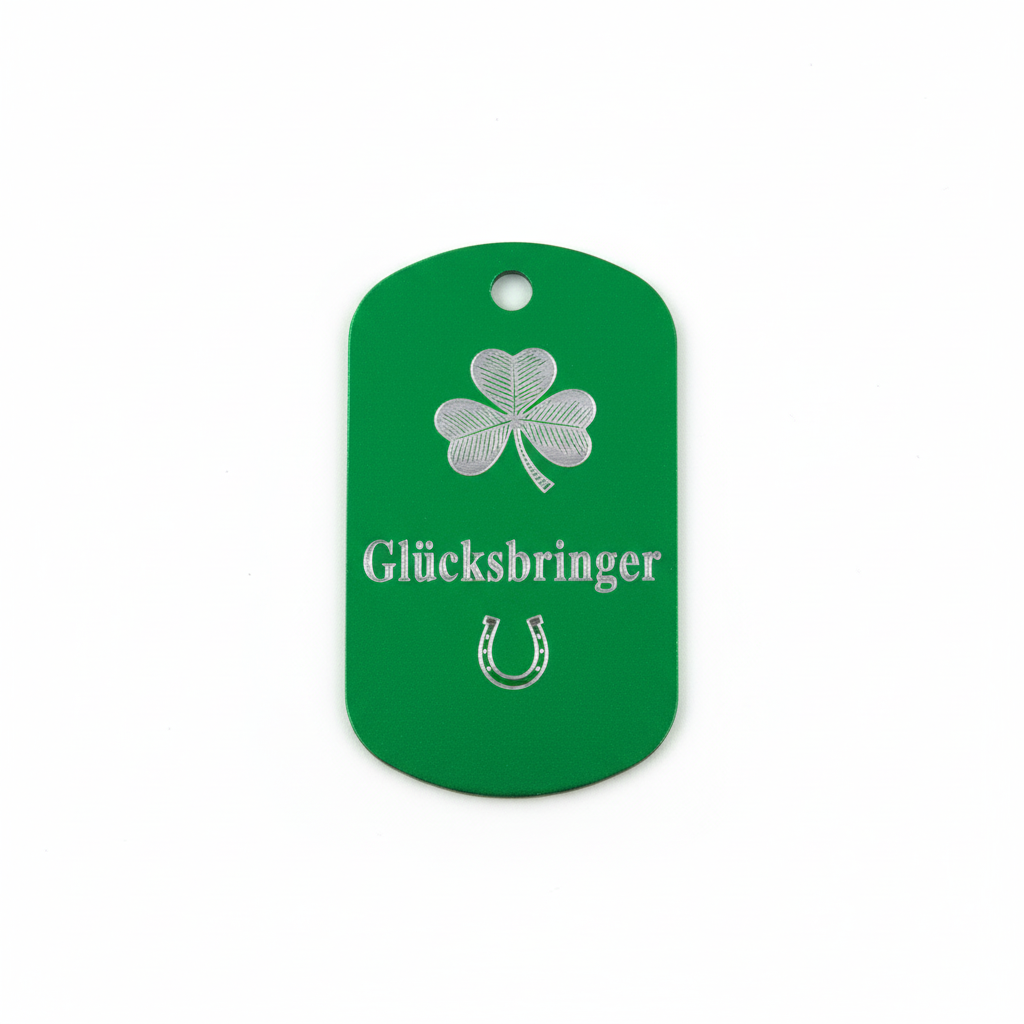 Glücksbringer Gravur