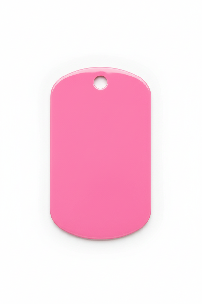 Rosa Anhänger Mockup